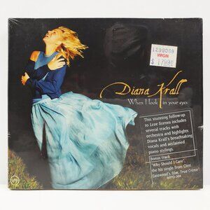 Diana Krall When I Look In Your Eyes CD 1999 Jazz Hype Sticker Sealed